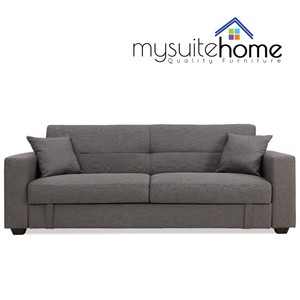 Erica Click Clack Contemporary Fabric 3 Seater Sofa Bed Lounge With Image Is Loading Erica Click Clack Contemporary Fabric 3 Seater Sofa