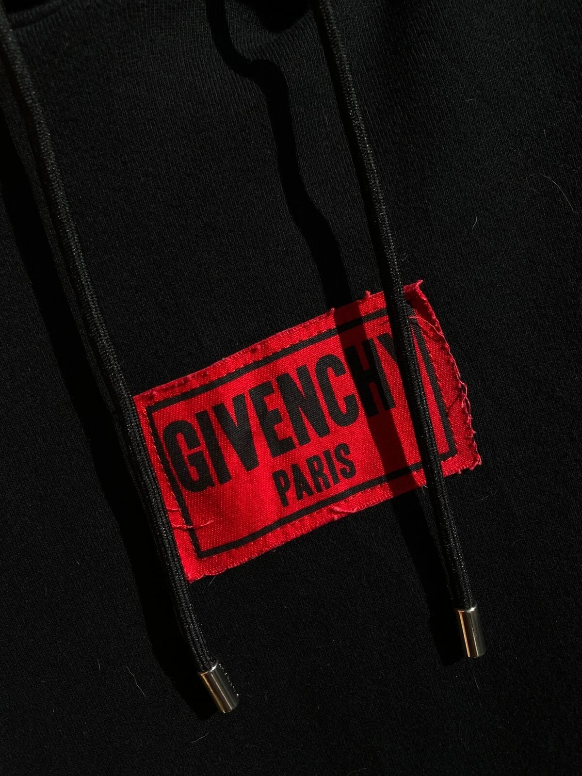 Felpa con cappuccio uomo Givenchy Destroyed