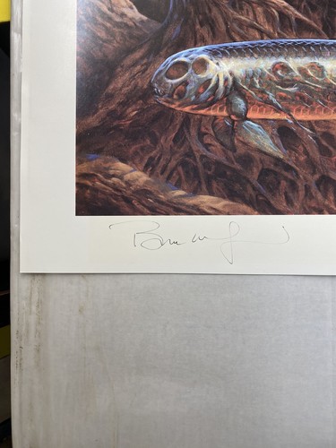 MELTIFICATION OF THE LOATHSOME FISHES NAKATOMI ARCHIVAL PRINT BY WRIGHTSON S&N - Picture 9 of 11