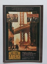 One Upon A Time In America Movie Movie Postcard Sergio Leone Robert De Niro
