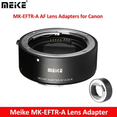 Meike Metal Lens Adapter EF-EOSR AF Lens Converter for Canon EF Lens to EOS-R R5
