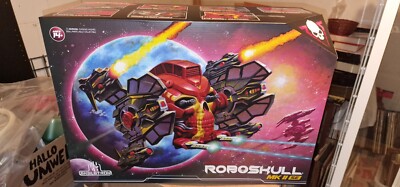 Skeletron Roboskull MKII SE GI Joe Red Shadow 4'' 6''