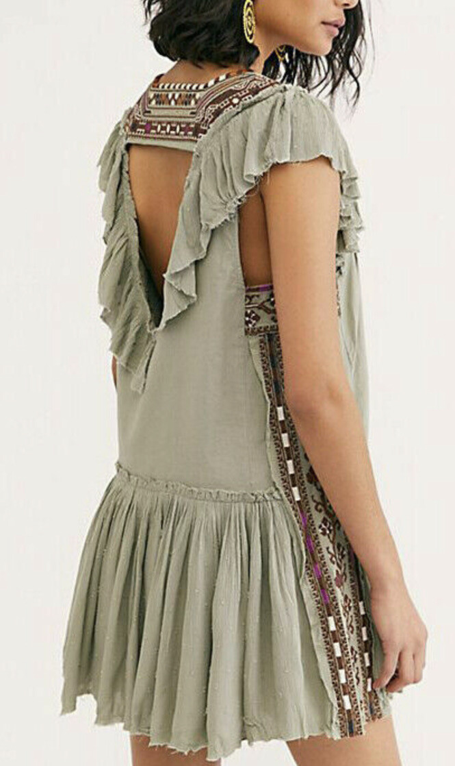 free people day glow mini dress Free People Day Glow Mini Dress