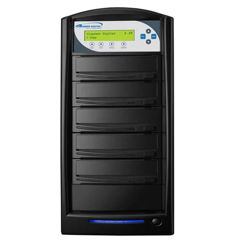 1-4 Copiadora Duplicadora de Discos DVD CD USB 3.0 + 320GB HDD SHARKNET-4T-DVD-BK Foto 2 de 4