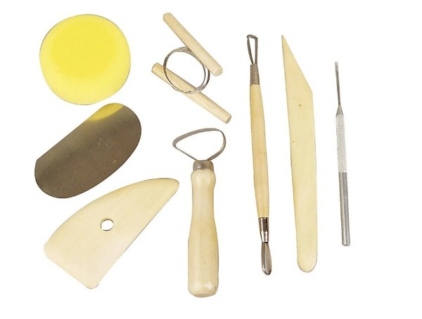 TöPferwerkzeug Set Modellierwerkzeug FüR Ton Modelliermasse Clay-image