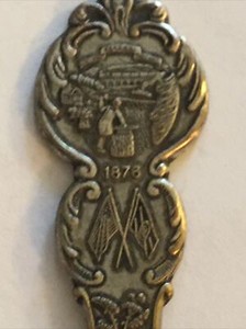 Vtg Souvenir Spoon US Collectible. Nebraska