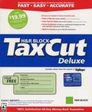 TaxCut 2004 Deluxe PC CD amending or redo federal income taxes, file tax program