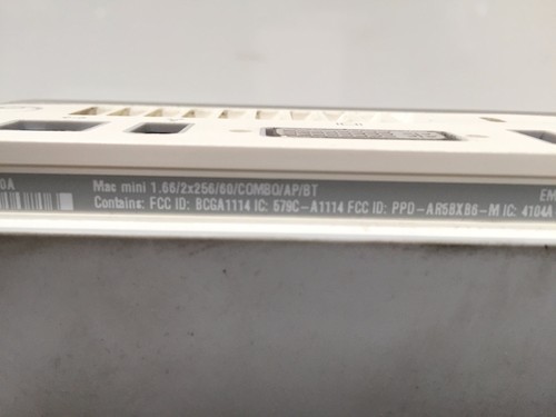 Apple Mac Mini 1.66/2x256/60/COMBO/AP/BT - Afbeelding 3 van 4