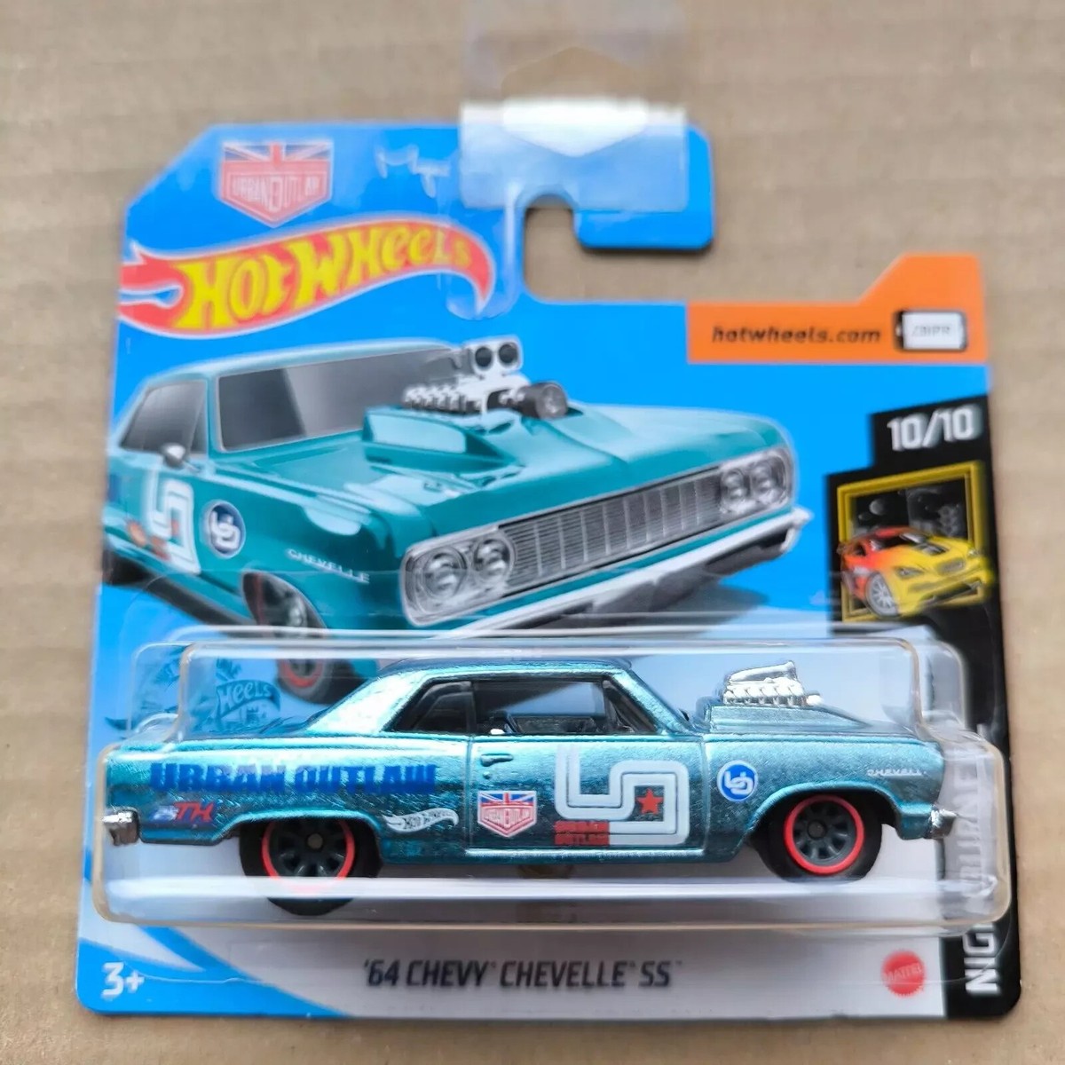 ホットウィール ★ 64 CHEVY CHEVELLE SS ★ 4台セット Hot Wheels SHORT CARD 2020 64 CHEVY CHEVELLE SS STH SUPER