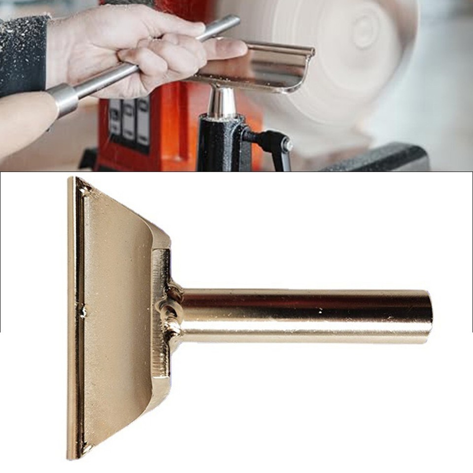 Lathe Tool Rest 3.5in Lathe Tool 16mm Diameter Mounting Post Long