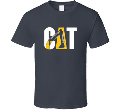 CAT Machine Caterpillar Excavator Equipment Construction T Shirt Tee Gift New