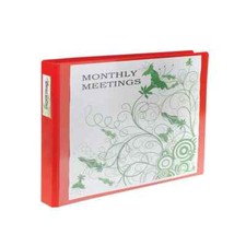 Image of Elba Vision 30mm 4D-Ring Binder Oblong A3 Red 100080866