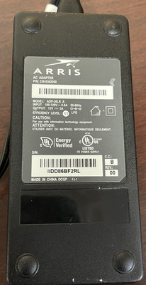 Arris ADP 36LR A AC Adapter 12V 3A OEM Power Supply w/ Cord   Tested Working