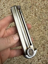 Type 14 Japanese Nambu Magazine WWII Factory Original Nickel Finish Stamped 540