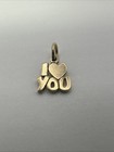 James Avery 14k Yellow Gold I Heart You Love Charm 1.21g