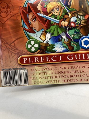 Legend Of Zelda Oracle Of Seasons & Ages Versus Guida Strategica con Poster/Mappe - Foto 5 di 16