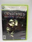 Condemned: Criminal Origins (Microsoft Xbox 360, 2005) Missing Manual
