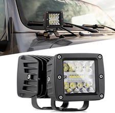 Led Pods 2pcs 3 Inch 42w Cubes Spot Flood Combo Led Work Light Bar Driving Fog Led Pods 2pcs 3 Inch 42w Cubes Spot Flood Combo Led Work Light Bar Driving Fog
