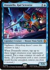 1 x Donatello, Rad Scientist - Teenage Mutant Ninja Turtles Commander - LP - MTG
