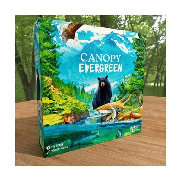 Canopy Evergreen - Strategy Board Game - For 1 To 4 Players And Ages (Us Import)-image