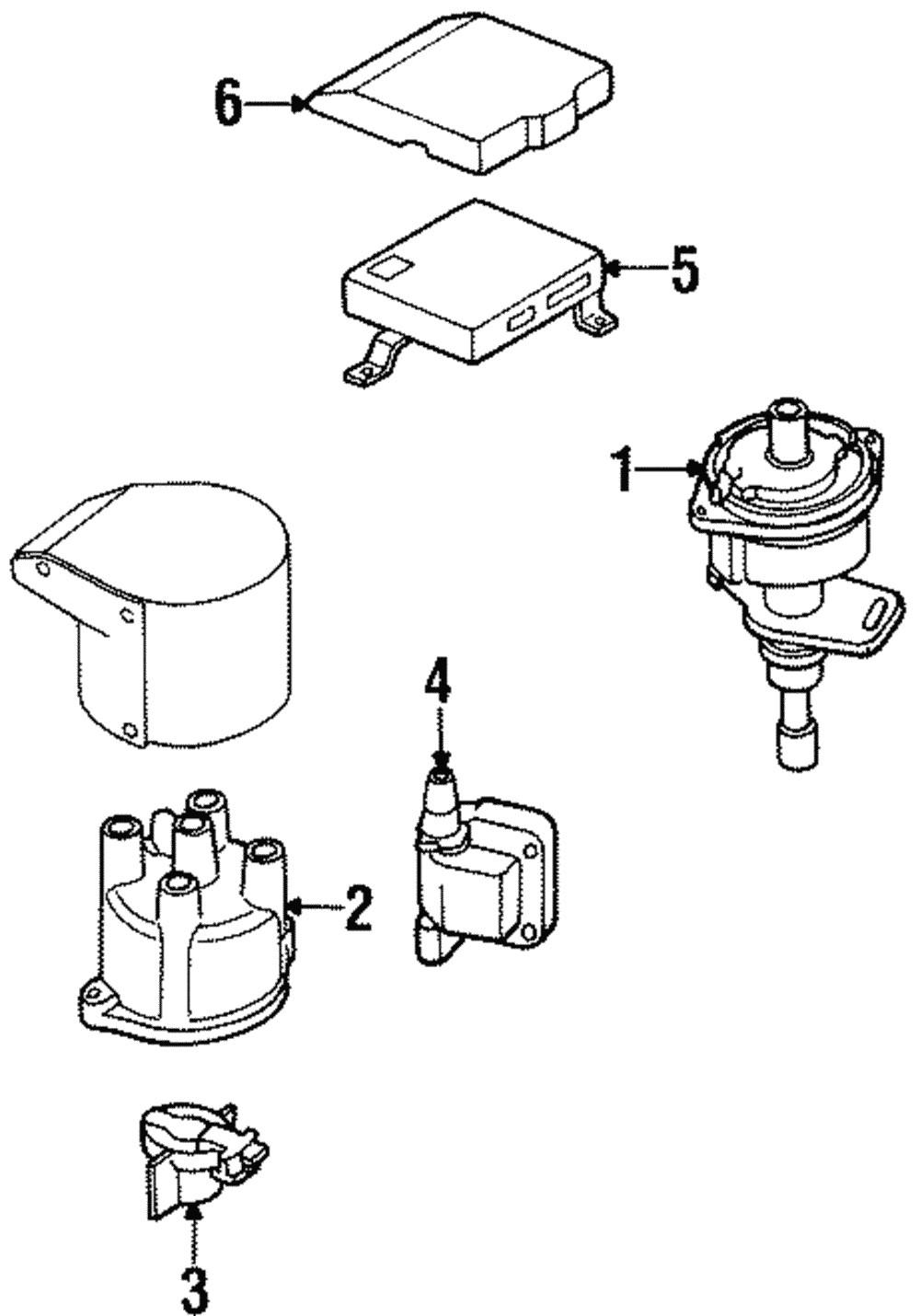 Genuine Nissan Distributor Rotor 22157-21E01