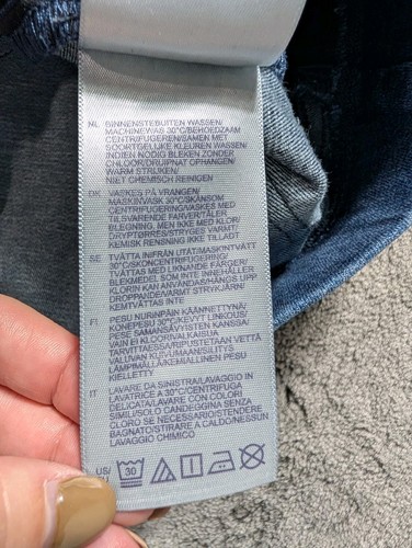 NYDJ Skinny Pull On Jeans Damen Größe L Dark Wash - Bild 6 von 16