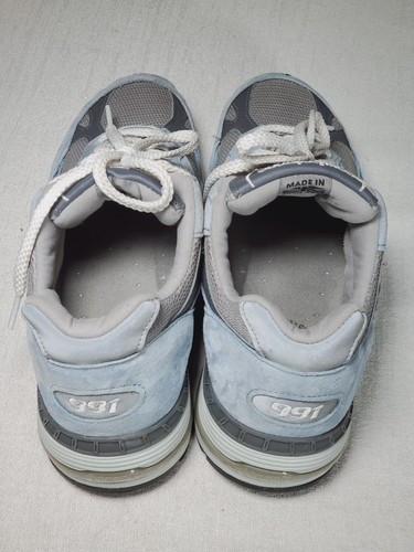 New Balance 991 Sneakers Made in England Dusty Blue Gray M991BGG Men's US 7.5 D - Picture 9 of 14