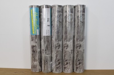 5 Rollen Vliestapete A.S Creation Meistervlies 31944-1 Beige/ Grau Stein Optik