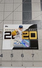 2020 Topps Series 1 Baseball #DN26 Brendan McKay 16/25 Autographed Decades Next
