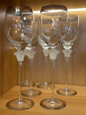 Rosenthal Versace Medusa d`Or Weinglas mit Goldrand Vitrinenstücke Einzelverkauf