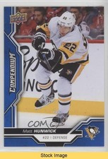 2018-19 Upper Deck Compendium Blue Matt Hunwick #311 READ hk5