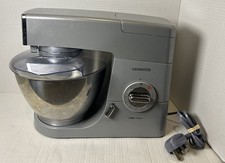 Kenwood Chef Classic KM331 Stand Mixer Silver 800W 4.6L Bowl + Splash Guard Used