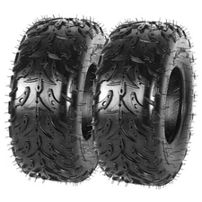 AR-PRO Paquete de 2 neumáticos 145/70-6 para ATV y Go-Kart Mini Bike, 