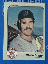 1983 Fleer Wade Boggs RC #179 Red Sox