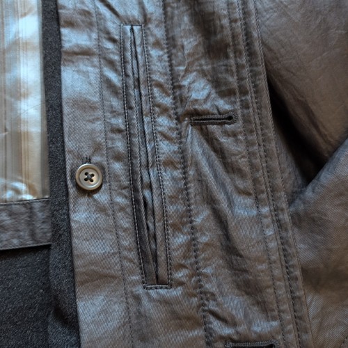 John Varvatos Jacket Mens 42 R Removable Wool Liner Sheepskin Leather Star USA - Picture 8 of 24