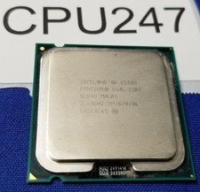 CPU247 - Intel Pentium Dual Core E5300 SLB9U 2.6 GHz Socket 775 CPU Processor