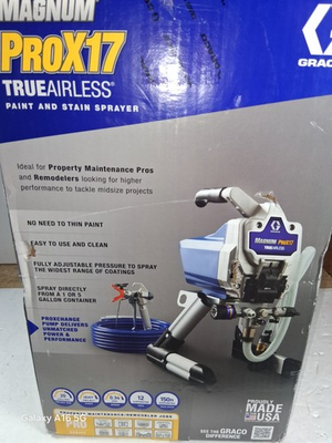 #ad #ad Graco Magnum ProX17 Stand Airless Paint Sprayer Fully Adjustable Pressure $558.95
