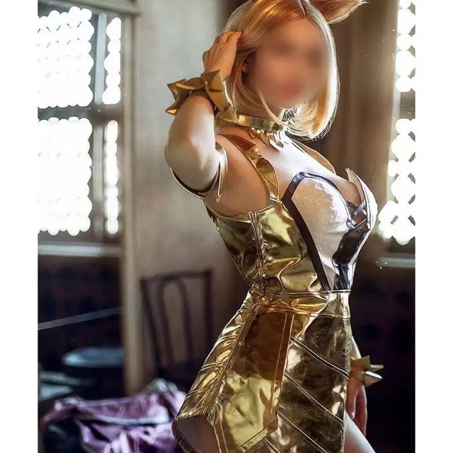 M/Full Set KDA Ari Prestige Cosplay LOL League of Legends