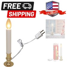 Electric Window Candle Lamp - Perfect for Windows, Kitchen & Christmas Decor ...