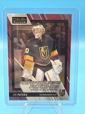 2023-24 O-Pee-Chee Platinum Jiri Patera Matte Pink Rookie #268 Knights RC SP