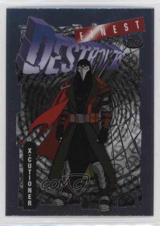 2025 Topps Finest X-Men '97 Uncommon Silver X Cutioner #72 0b7