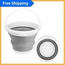 Secchio Pieghevole Multiuso in Silicone 5L - Perfetto per Pulizia e Conservazione