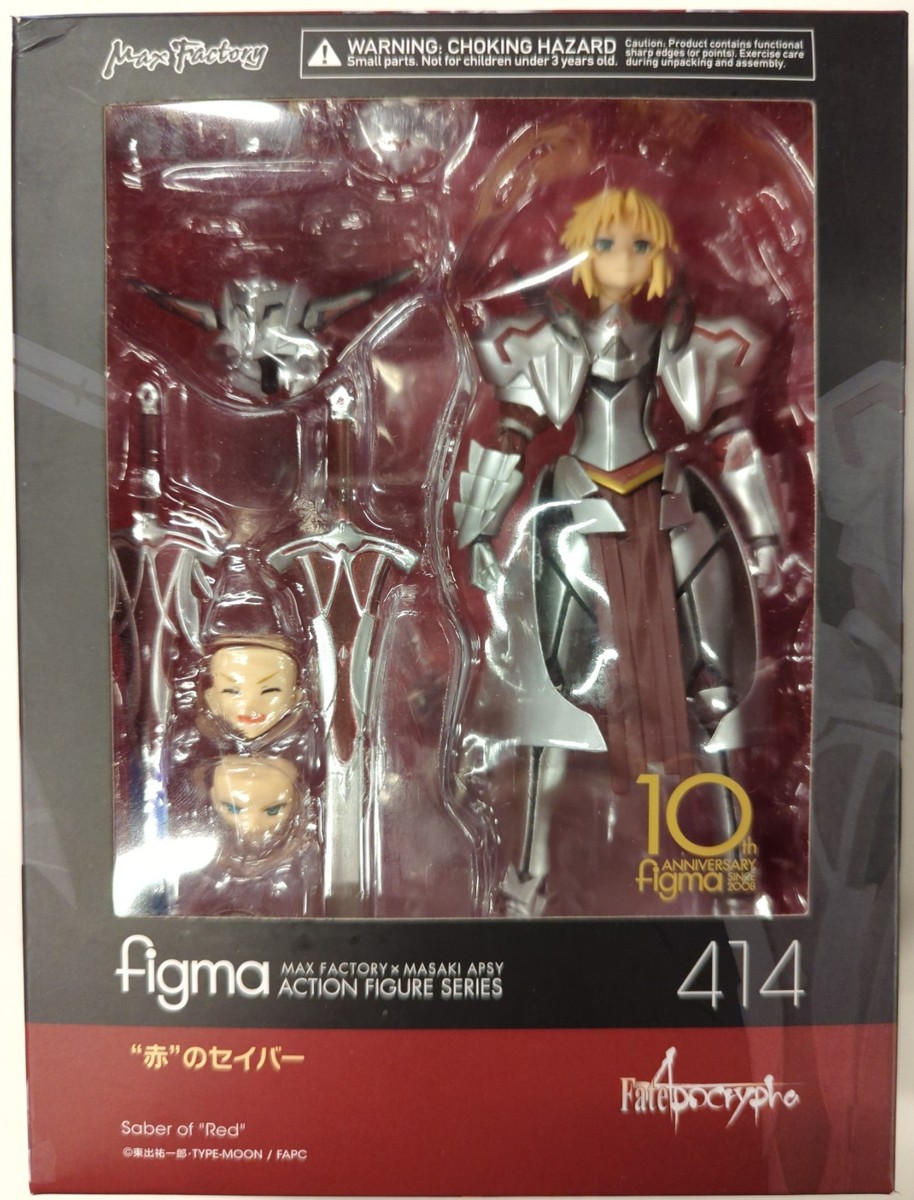 Max Factory Figma 414 Fate/Apocrypha Saber of Red Action Painted