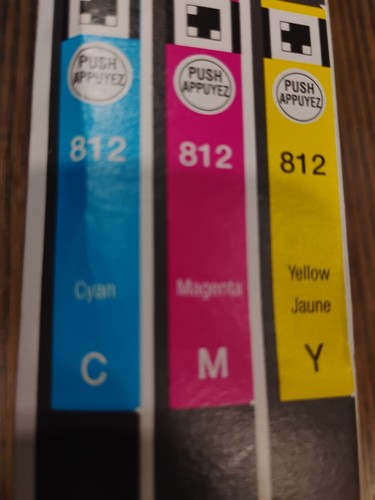 EPSON 812 DURABrite Ultra Ink Standard Capacity Color Combo Pack (T812520-S) - Photo 3/3