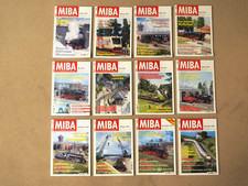 MIBA Die Eisenbahn im Modell,  Kompletter Jahrgang 1999, 12 Hefte, H.R. Giger