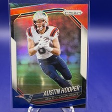 2025 Panini PRIZM Austin Hooper Red White & Blue Prizm COLOR MATCH NE Patriots