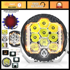 7 Round Led Offroad Light Bar 90w 8000lm Spot Flood Combo For Atv Suv Truck 7 Round Led Offroad Light Bar 90w 8000lm Spot Flood Combo For Atv Suv Truck