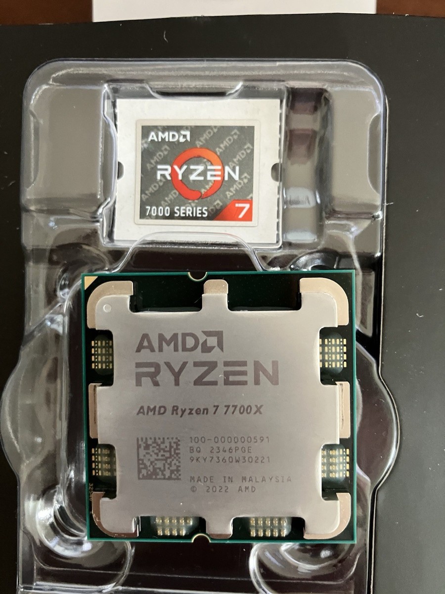 AMD Ryzen 7 7700X 4.5Ghz Octa Core Processor (8C/16T
