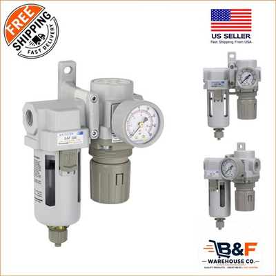 #ad Versatile 3 8quot; NPT Compressed Air Regulator with Manual Drain amp; Pressure Gauge $121.04
