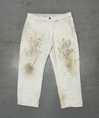Y2K Dickies White Painter Pants